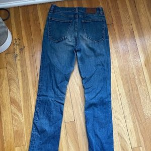 J crew high rise jeans, lookout size 28T